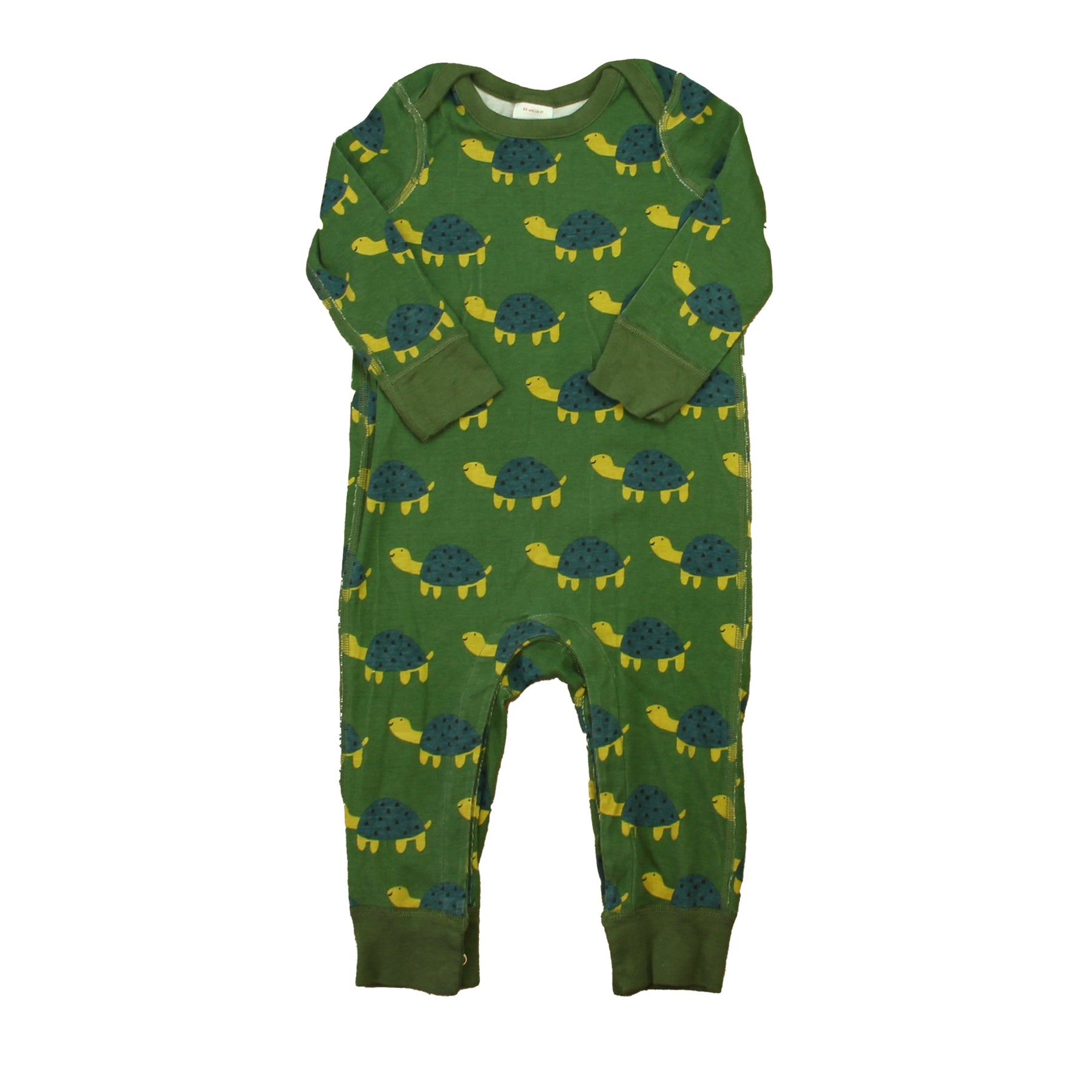 Hanna Andersson Jungen Grüne Schildkröten Langarm-Outfit