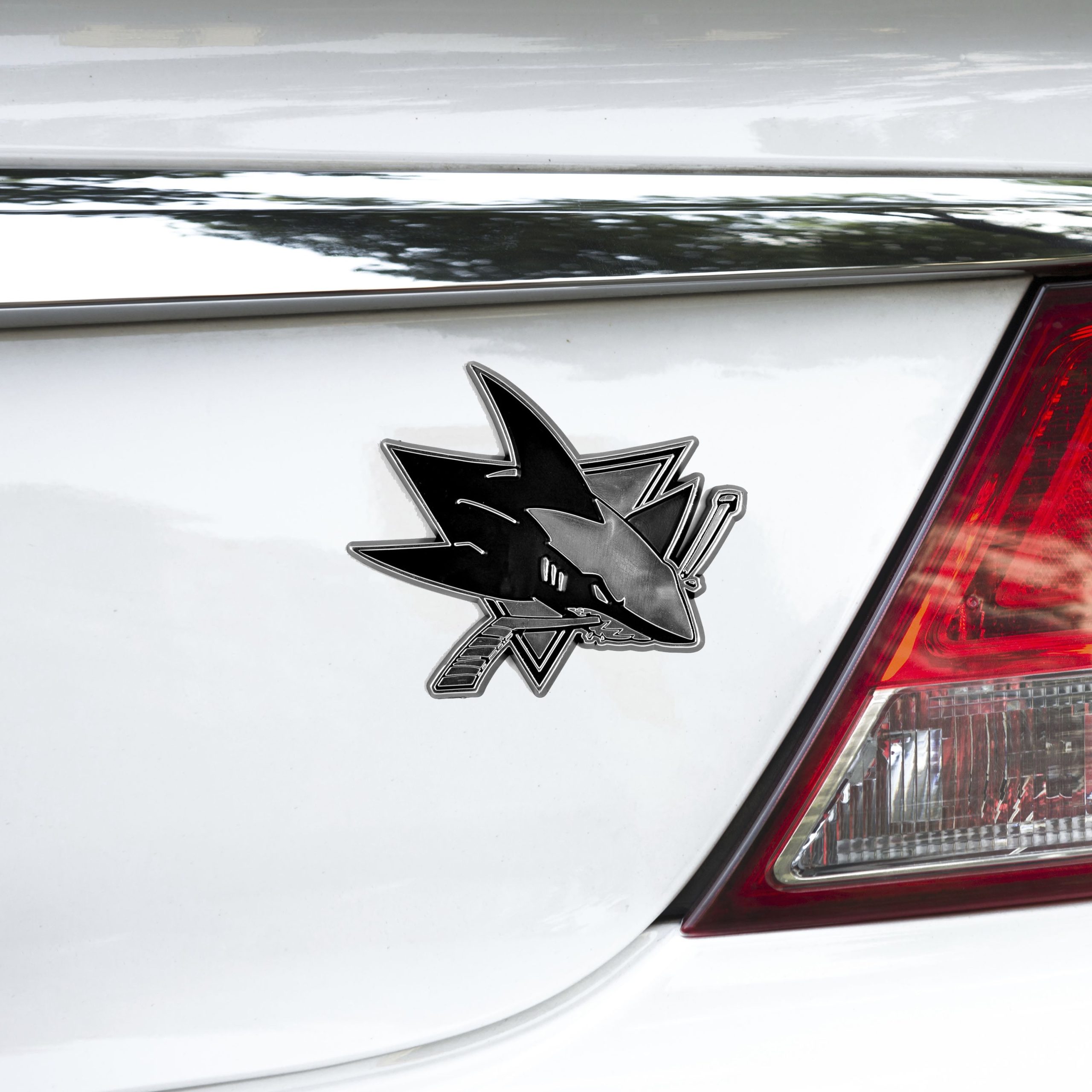 Fanmats San Jose Haie geformt Chrom Kunststoff Emblem