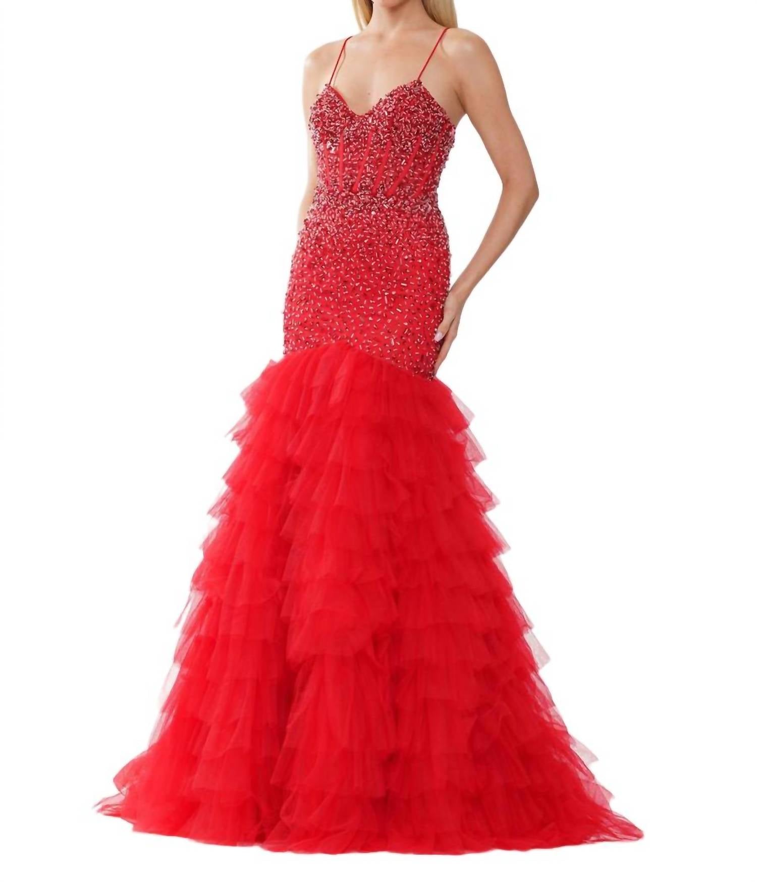 Prom Kleid in Rot