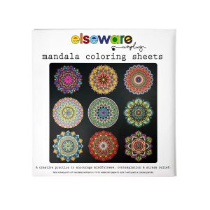 Mandala-Malblätter – Deluxe-110-Pfund-Papier