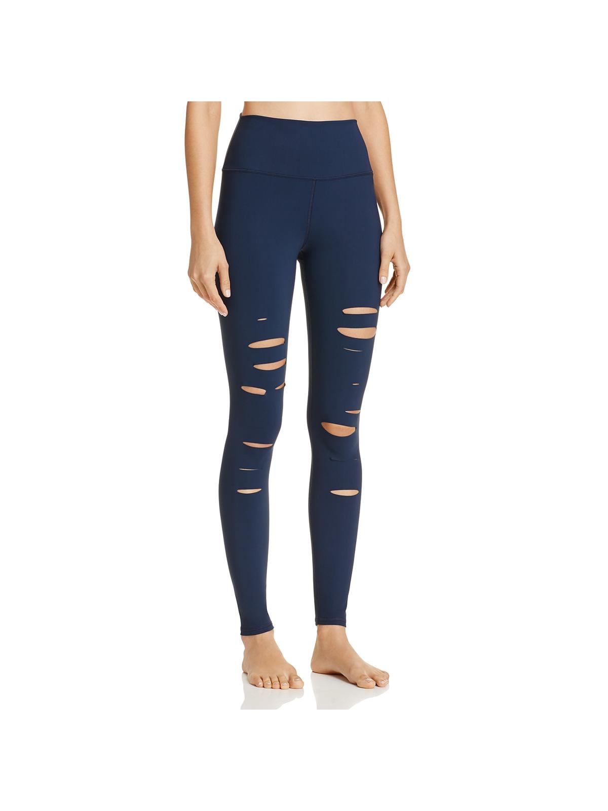Warrior Damen hohe Taille Ausschnitt Leggings