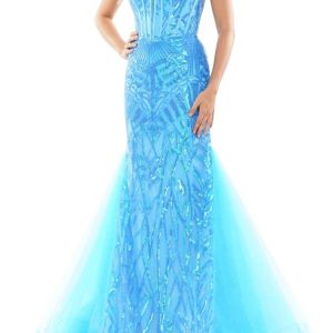 Sweetheart Neckline Prom Kleid in turq 7833305808956