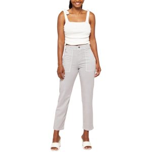 James Patch Pocket Trouser in grauer Nebel