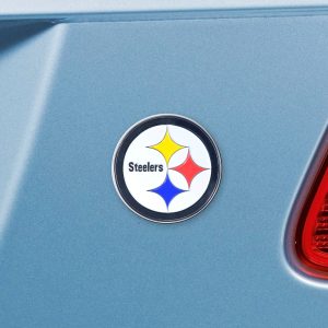 Fanmats pittsburgh Stahler 3D Farbe Metall Emblem