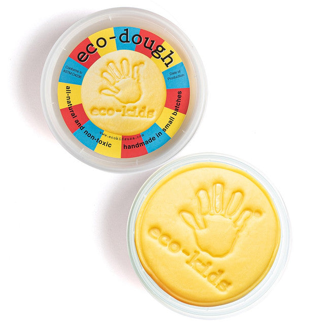 Eco-Dough (gelb) – 1/2 lb – Natürlich – Nicht giftig