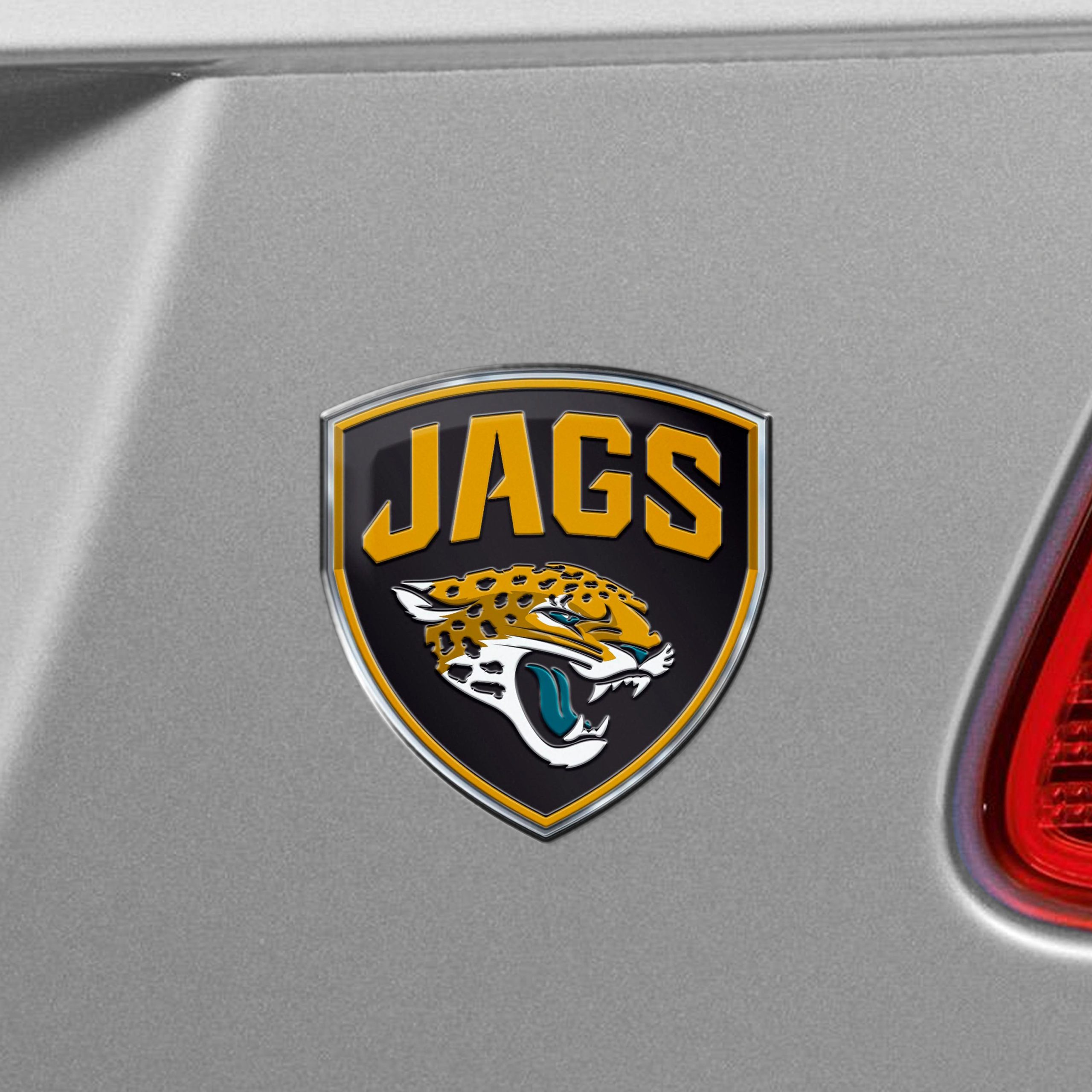 Fanmats Jacksonville Jaguars Heavy Duty Aluminium geprägte Farbe Emblem – Alternative