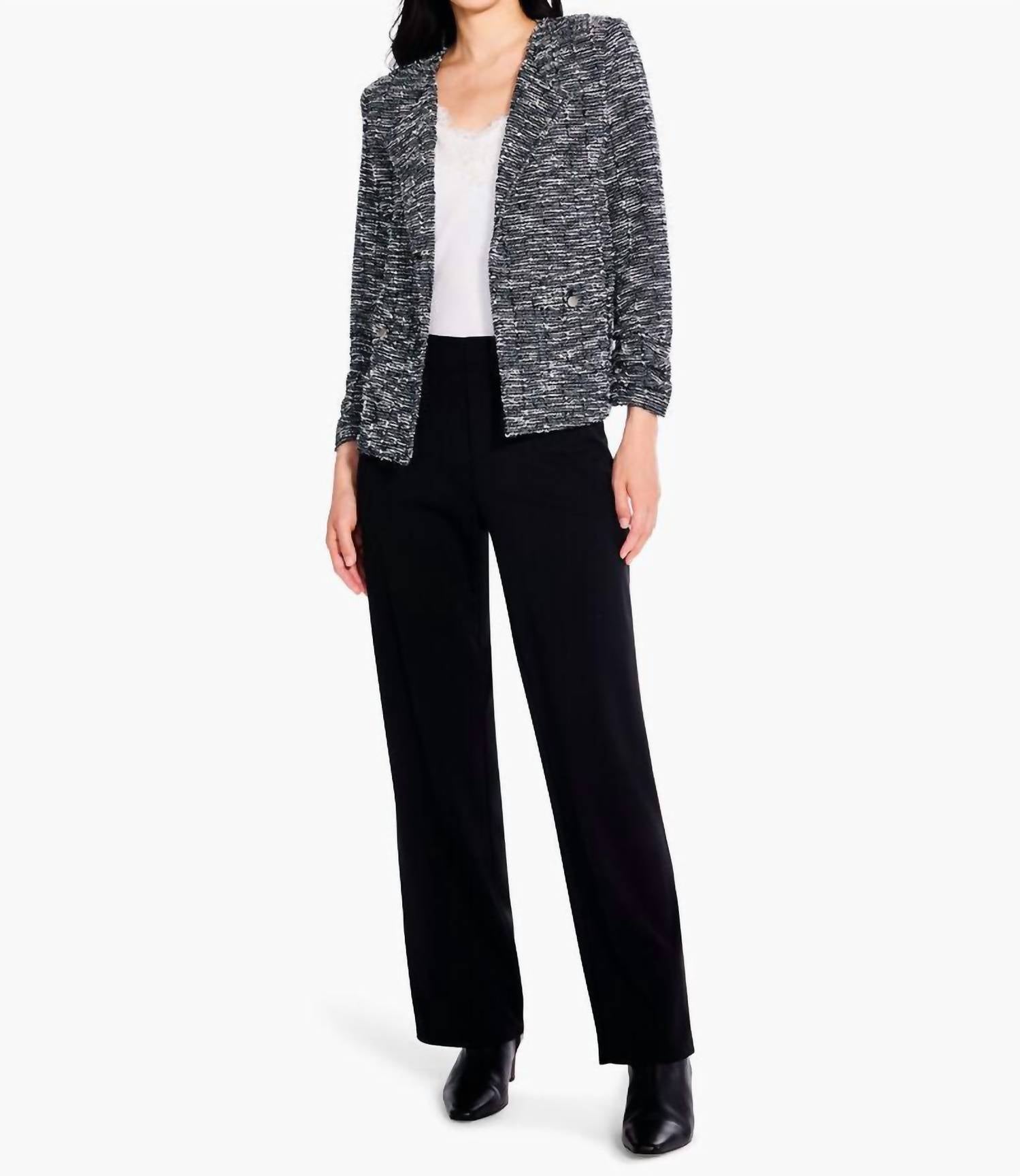 Starry Sky Strickjacke in Schwarz Mehrfarbig