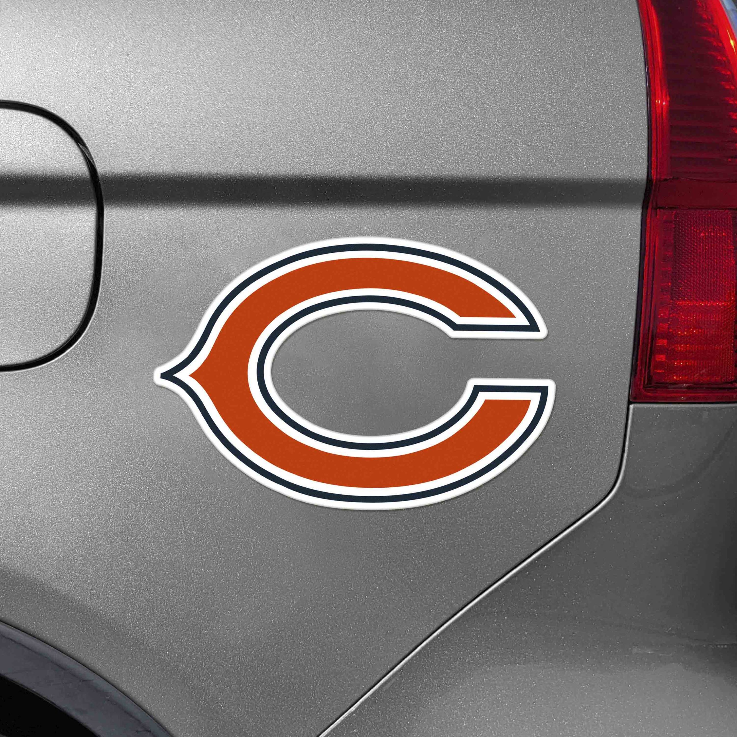 Fanmats Chicago Bears Großes Team Logo Magnet 8.7′′ x 8.3′′