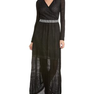 M Missoni Stricken Sie lange Maxikleid