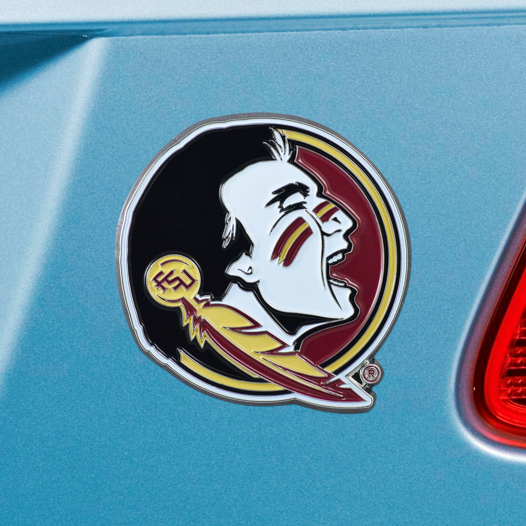 Fanmats Florida State Seminoles 3D-Farbe Metall Emblem
