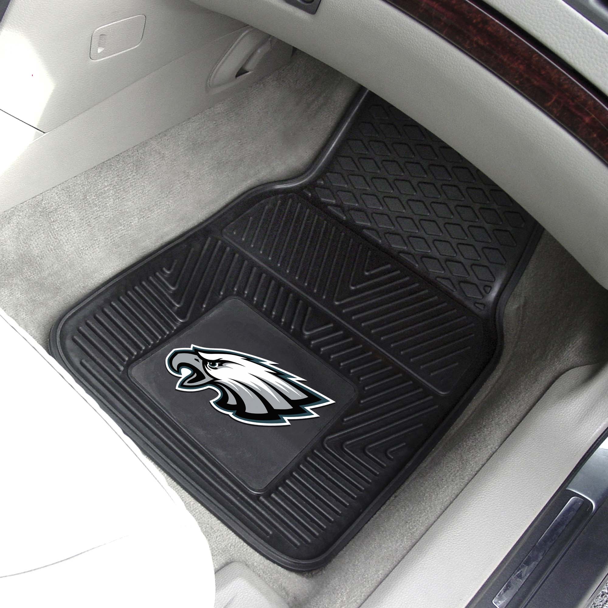 Fanmats Philadelphia Eagles Heavy Duty Auto Matte Set – 2 Stück