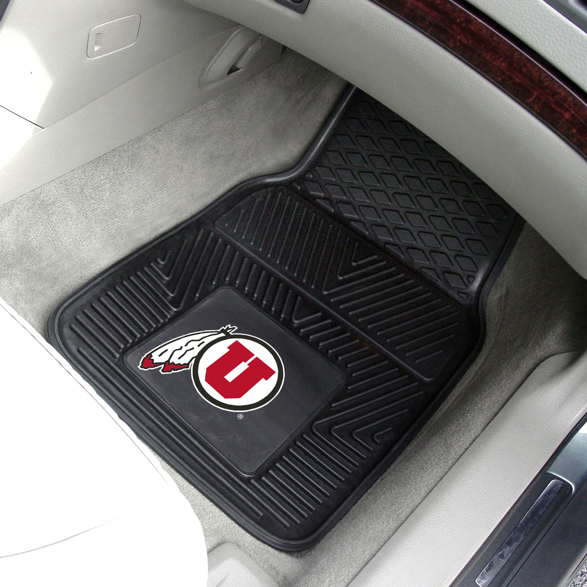 Fanmats Utah Utes Heavy Duty Auto Matte Set – 2 Stück