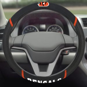 Fanmats Cincinnati Bengals bestickte Lenkradabdeckung