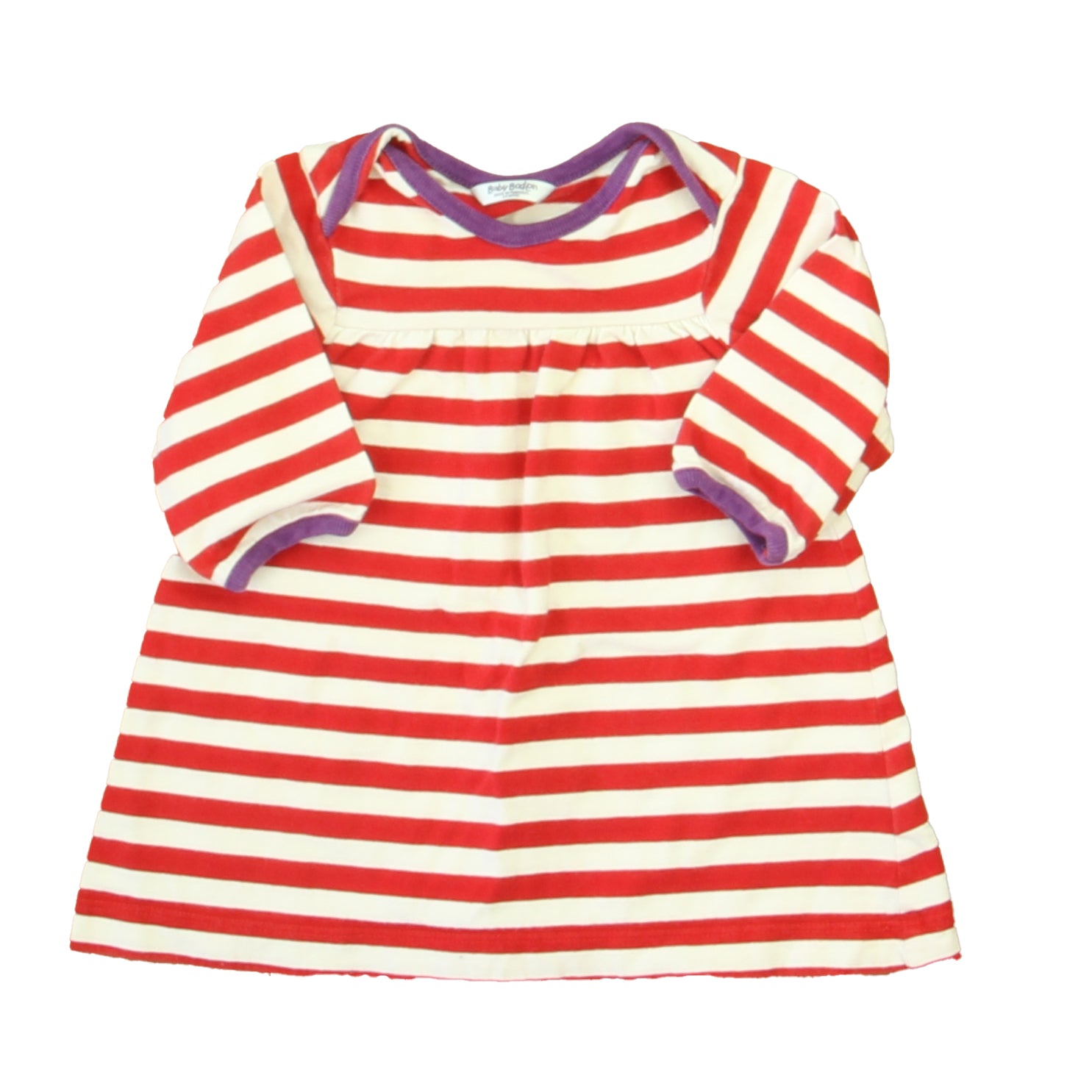 Boden Mädchen Rot – Weißes Kleid