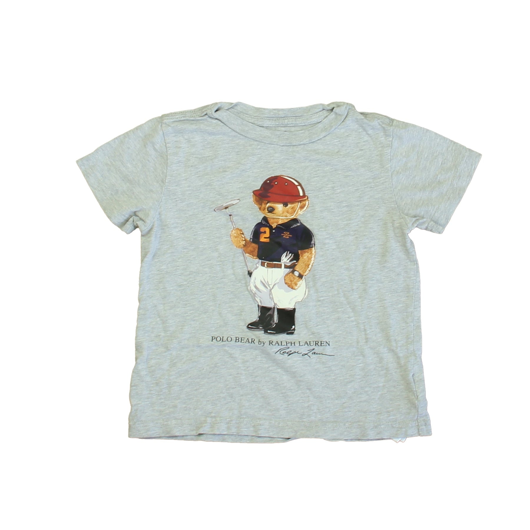 Ralph Lauren Jungen Grauer Bär T-Shirt