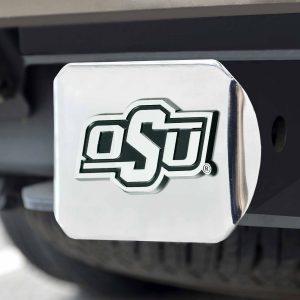 Fanmats oklahoma Zustand Cowboys Chrom Metall Anhänglichkeit Abdeckung mit Chrom Metall 3D Emblem