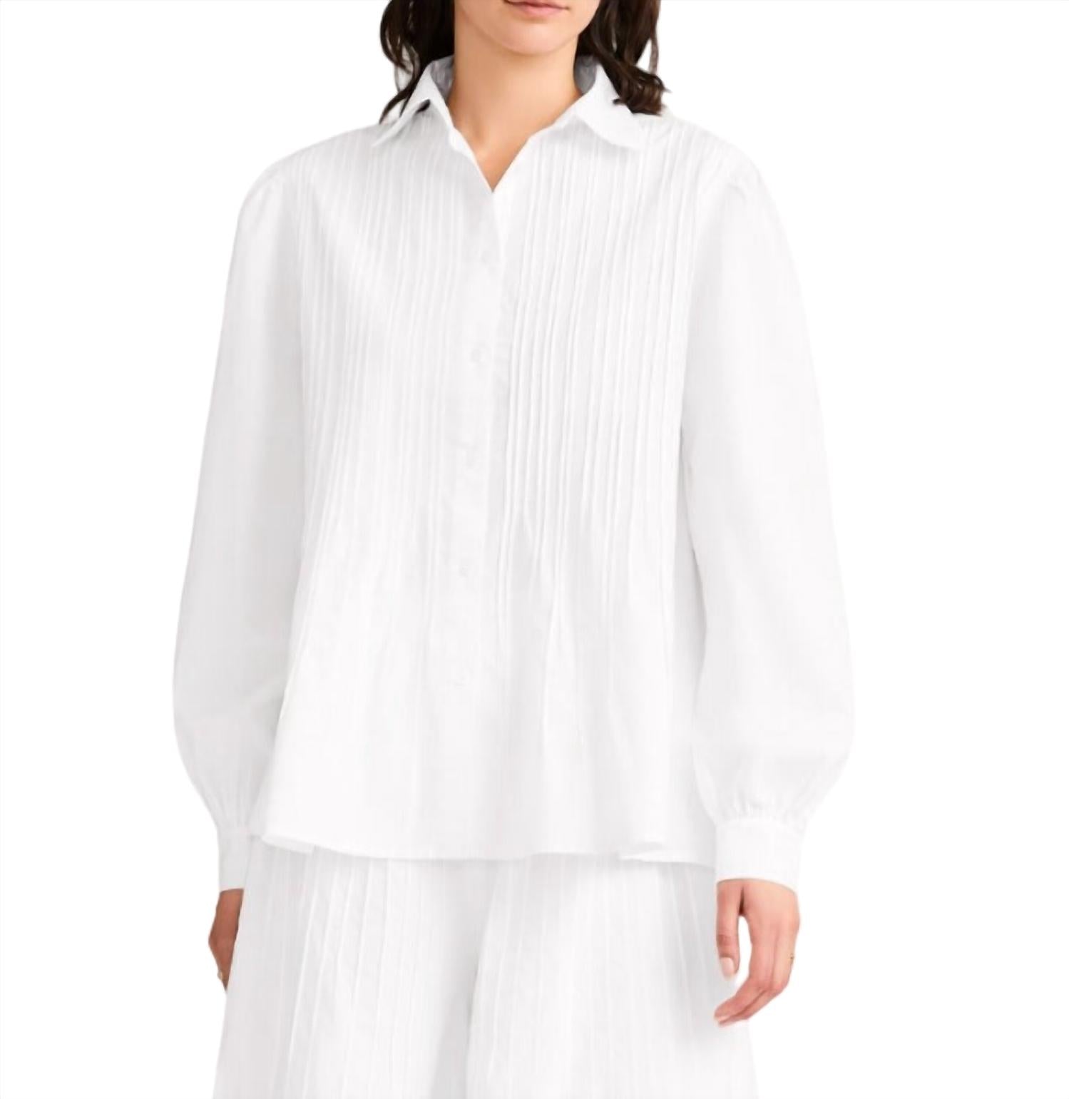 Huxley Bluse in Weiß