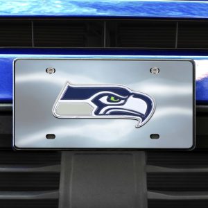Fanmats Seattle Seahawks 3D Kennzeichen aus Edelstahl