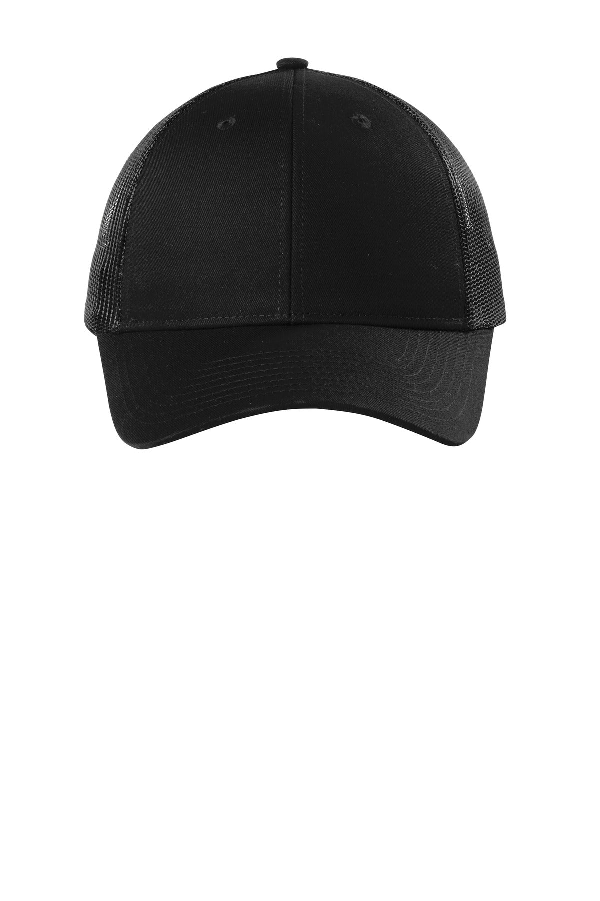 Port Authority Snapback Trucker Kappe mit niedrigem Profil