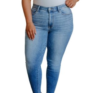 Mid Rise Vintage Skinny Jeans in leichter Waschung 7705948323900