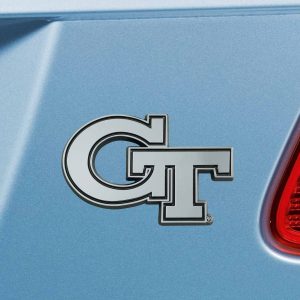 Fanmats Georgia Tech gelbe Jacken 3D Chrom Metall Emblem