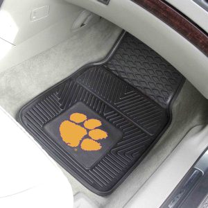 Fanmats Clemson Tiger schweren Auto Matte Set – 2 Stück