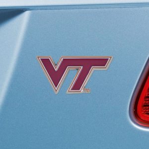 Fanmats Virginia Tech Hokies 3D Farbe Metall Emblem