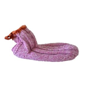 Bombas Mädchen rosa- orange Hausschuhe -7 Kleinkind 7805894623292