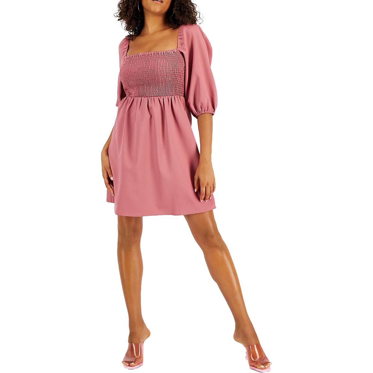Smocked kurzes Minikleid
