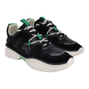 Isabel Marant Kindsay Sneakers aus schwarzem Leder 7705709477948