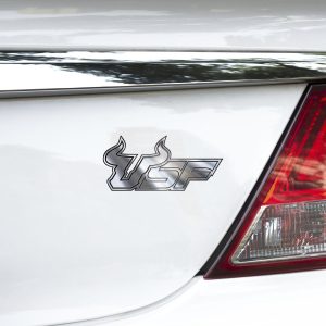 Fanmats Südflorida Bullen geformt Chrom Kunststoff Emblem