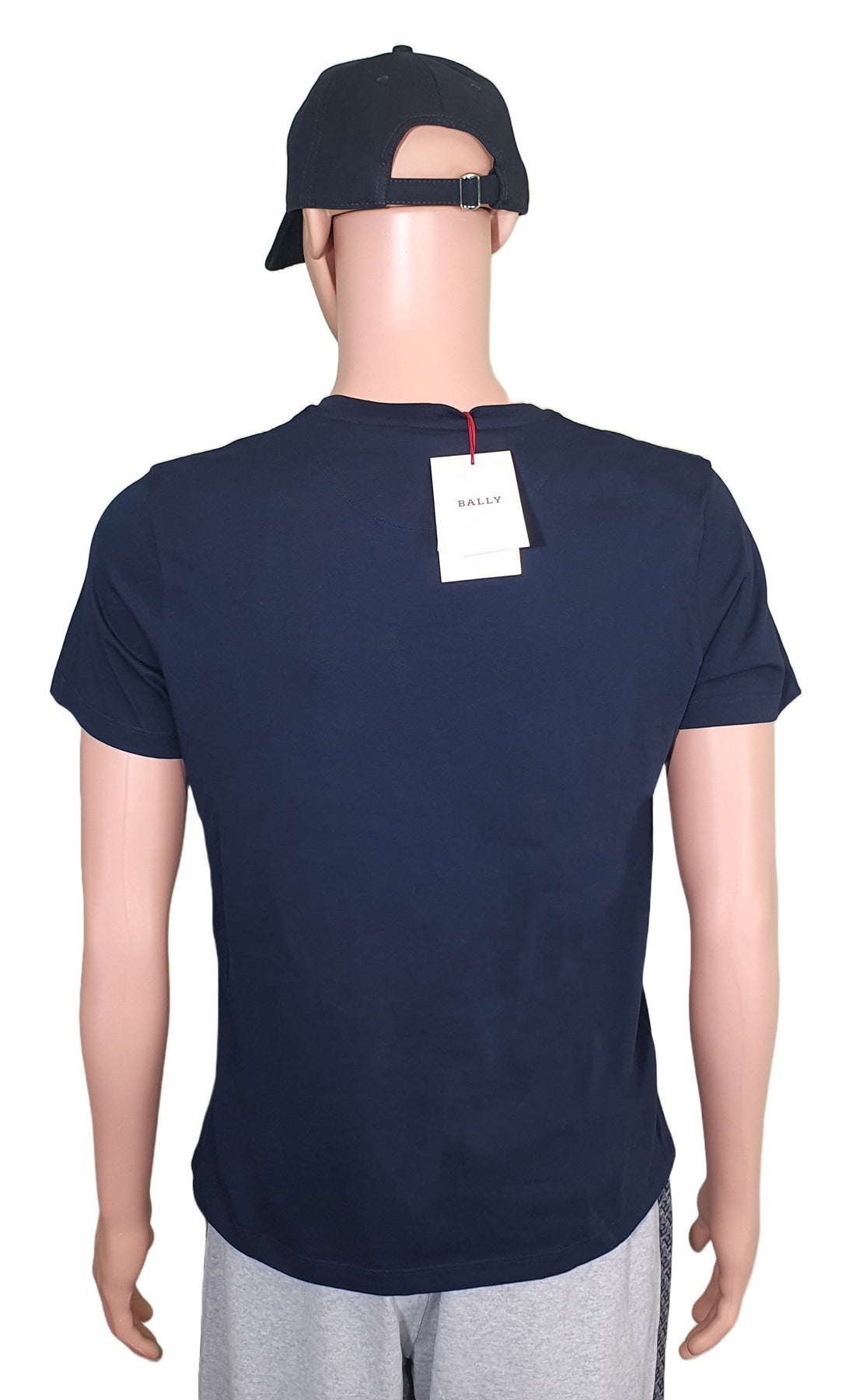 Bally 6301246 Unisex Dunkelblau Blau T-Shirt aus 100% Baumwolle