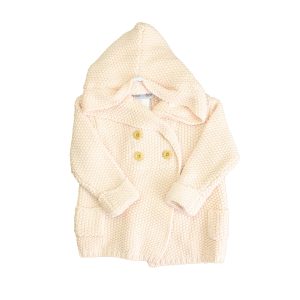 Beba Bean Mädchen Rosa Strickjacke