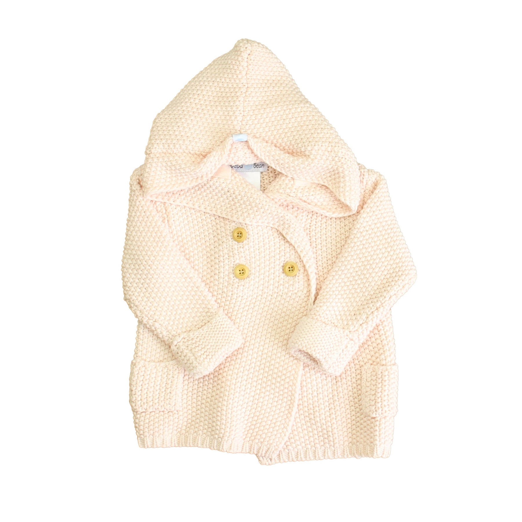 Beba Bean Mädchen Rosa Strickjacke