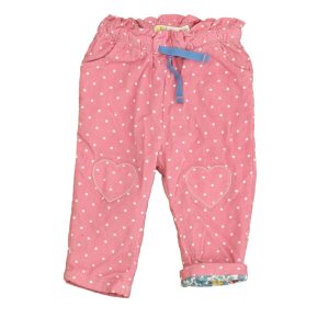 Boden Mädchen rosa , weiß polka Punkte Cord Hose 7805905436732