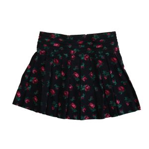 Brooks Brüder Mädchen Dunkelblau mit Blumenmuster Rock