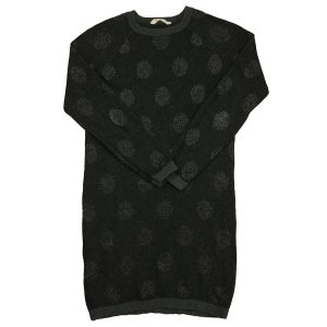 MNG Kinder Mädchen grau Pullover Kleid 7805847175228
