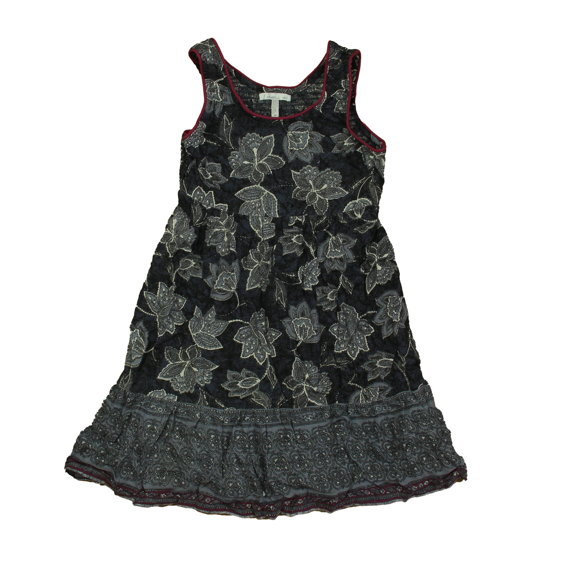 O'Neil Mädchen Grau Blumenkleid