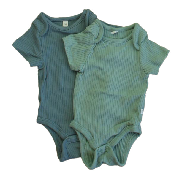 Mori Jungen Blau – Grün Onesie