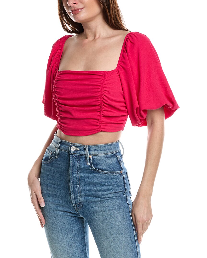 Schwarzes Crop Top von Isla Ciel