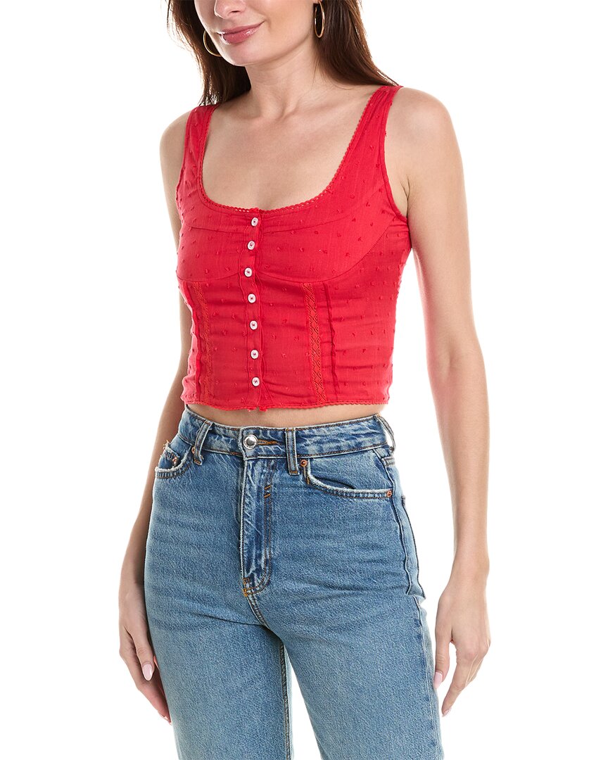 Schwarzes Crop Top von Isla Ciel