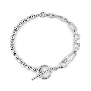 Glückliche Halskette in Silber