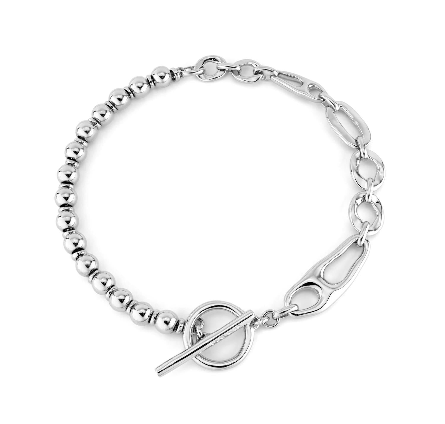 Glückliche Halskette in Silber