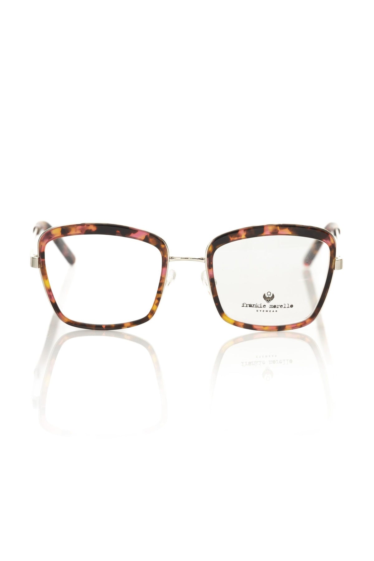Frankie Morello Chic Havana quadratisch Sonnenbrillen für Damen