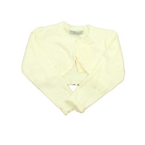 Weiße Strickjacke von Mayoral Mädchen