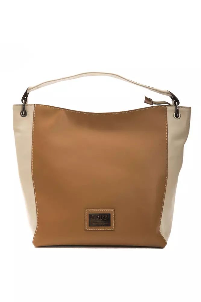 Pompei Donatella Elegante Leder Umhängetasche in Rich Damen
