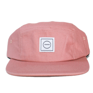 Five-Panel Kinder Hut – staubig rosa