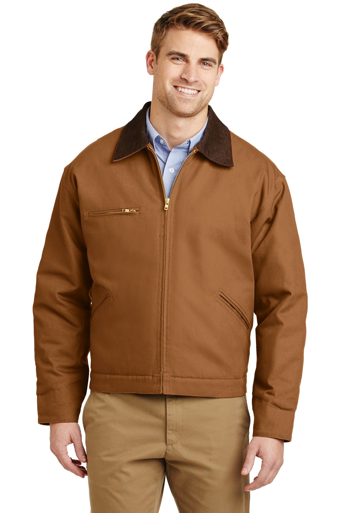 CornerStone Herren Duck Cloth Arbeitsjacke J763