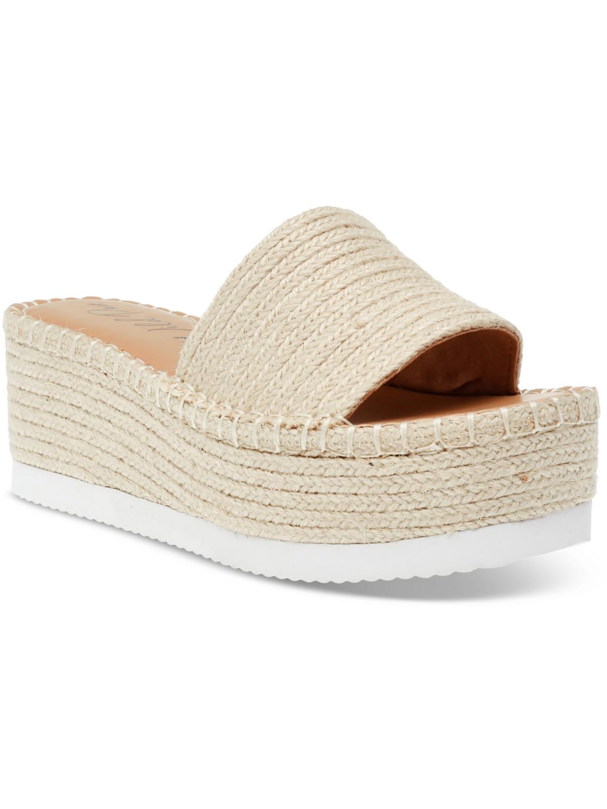 SHERMER Damen gewebte Dia Keil Sandalen