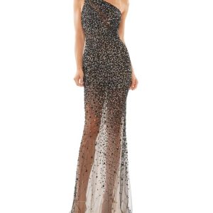 Midnight A-Line Kleid in schwarz 7833323831356